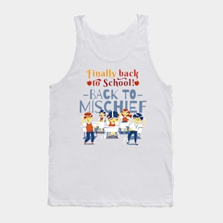 Back to School-Back to Mischief Tank Top